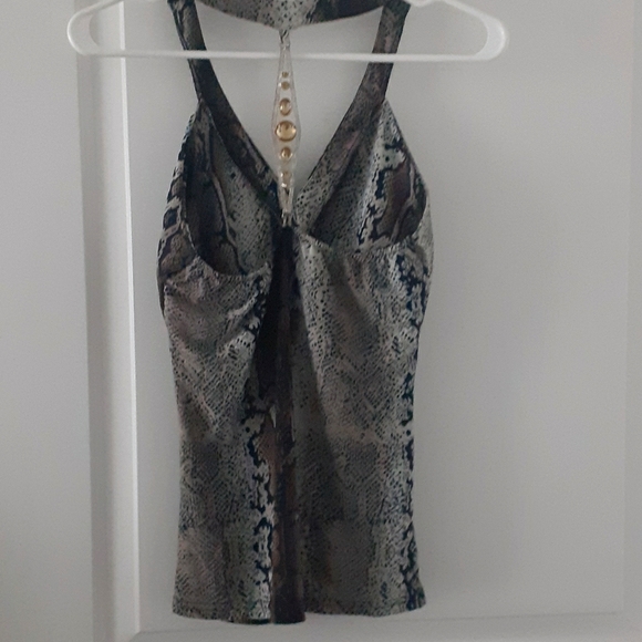 Leopard print loose tank - Picture 4 of 6